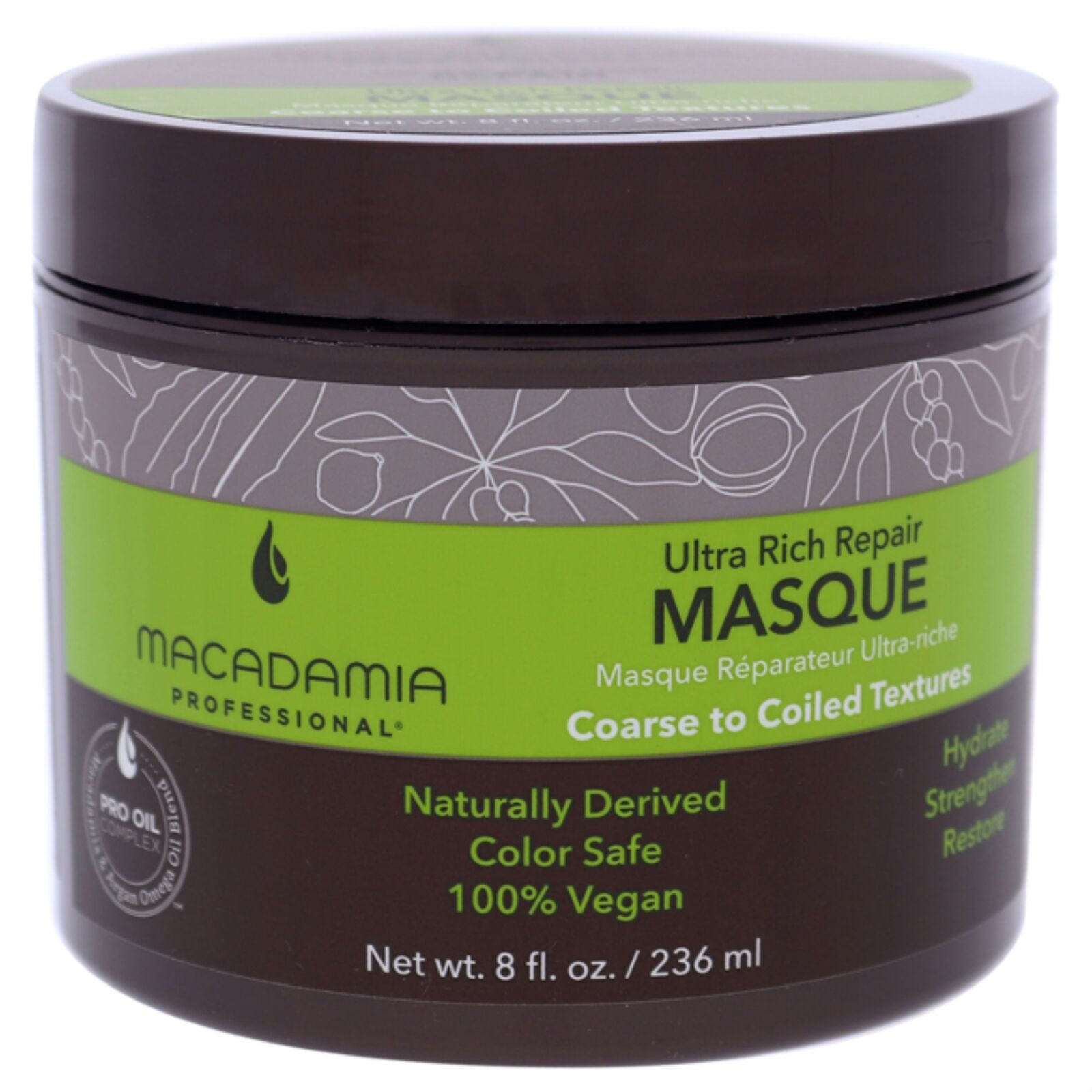 MACADAMIA PROFESSIONAL ULTRA RICH REPAIR MASQUE 8 OZ