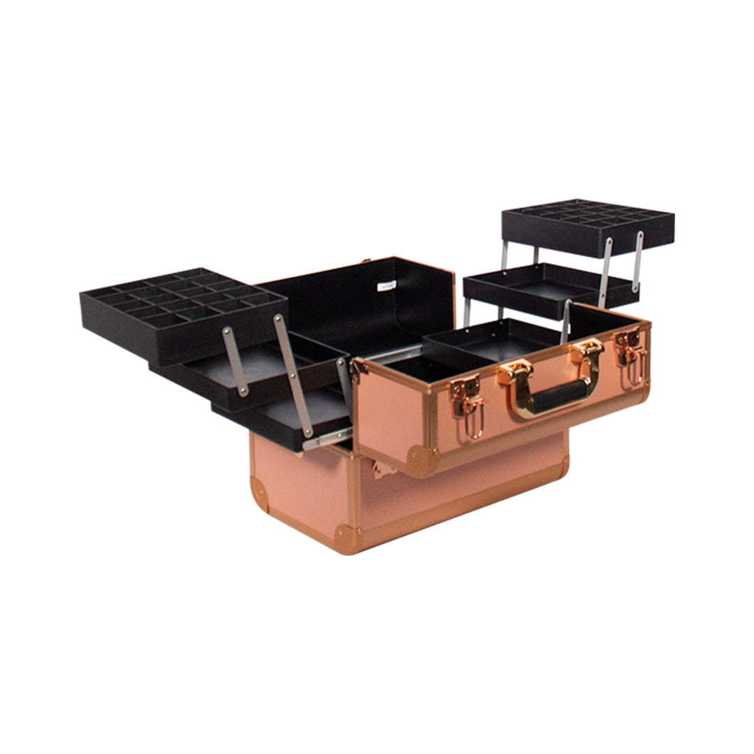 MALETA PORTABLE ROSE GOLD