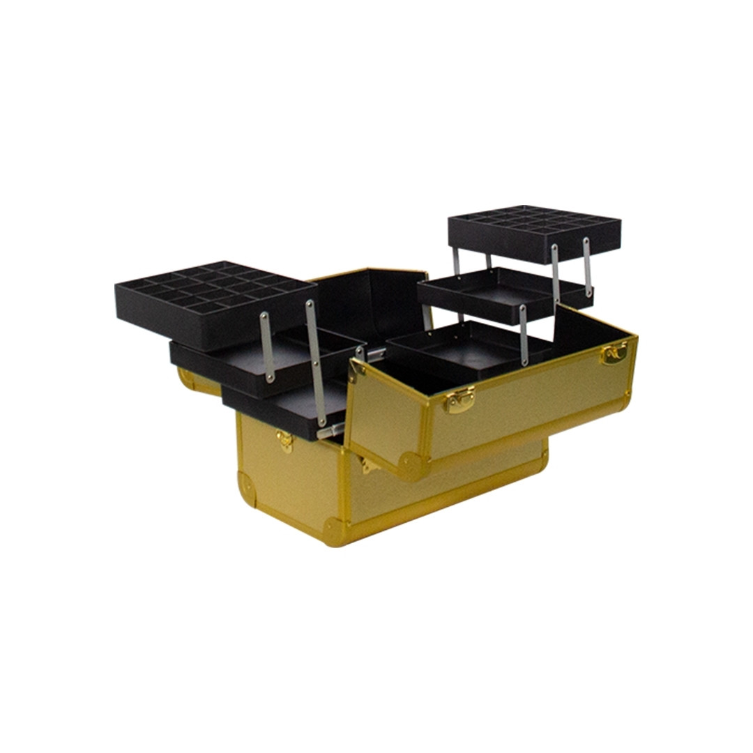 MALETA PORTABLE DORADA