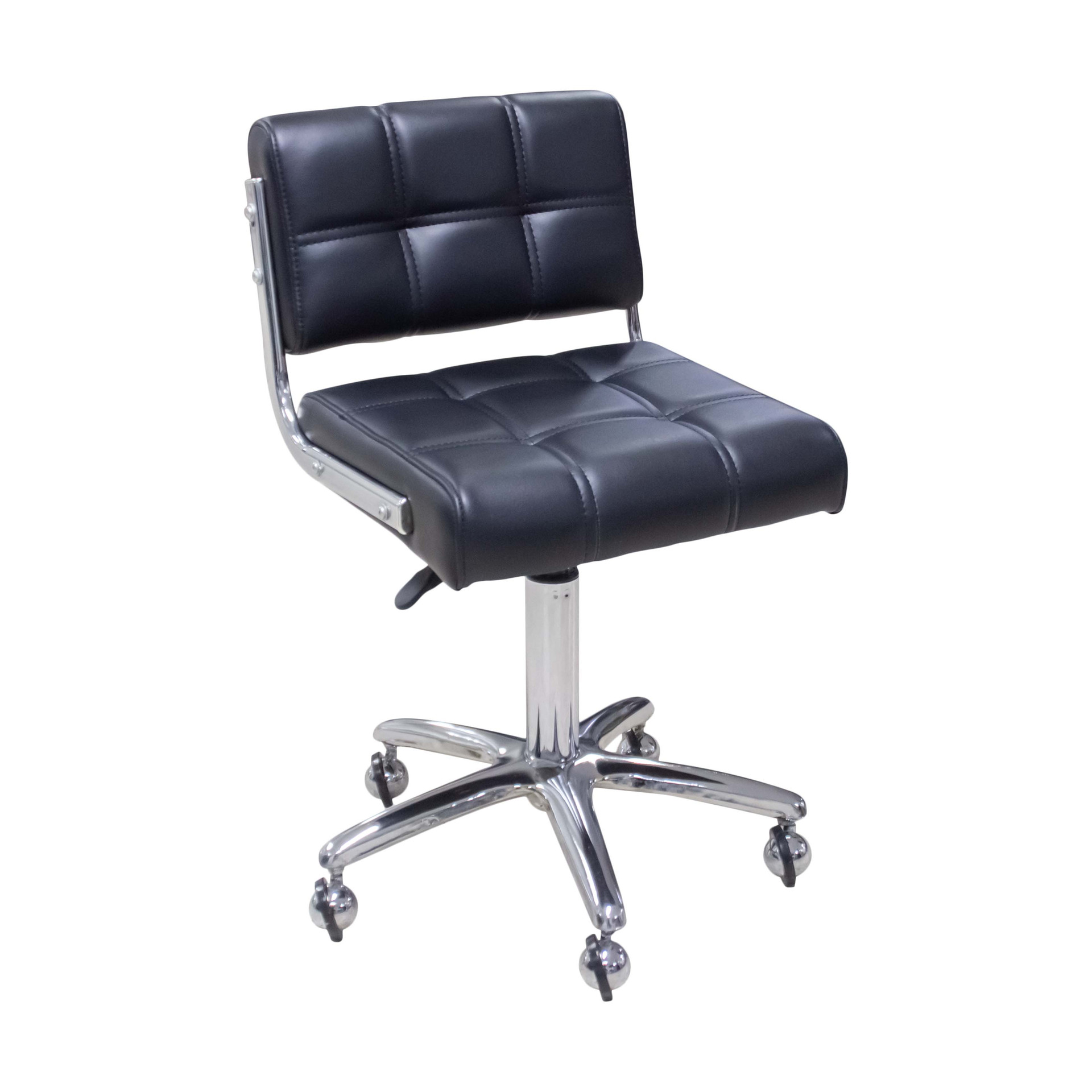 STOOL PARA MANICURISTA NEGRO