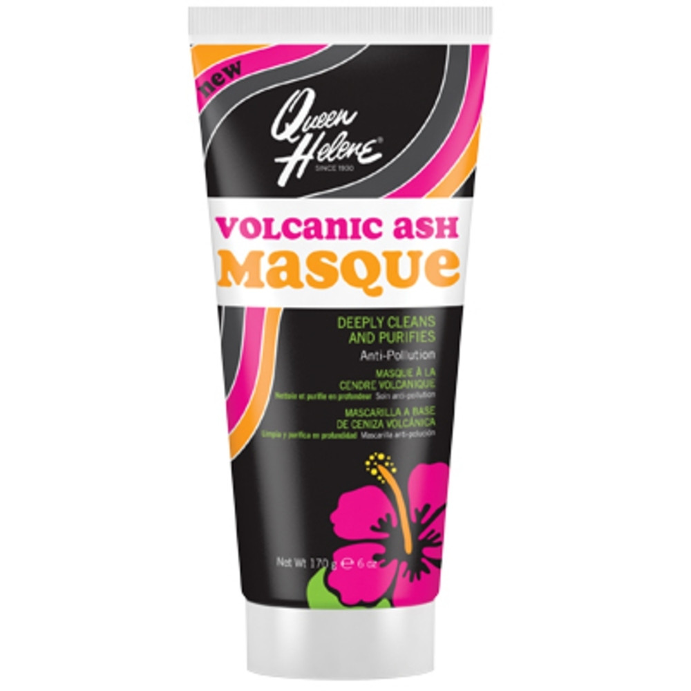 QUEEN HELENE VOLCANIC ASH MASQUE DEEPLY CLEANS AND PURIFIES 6 OZ