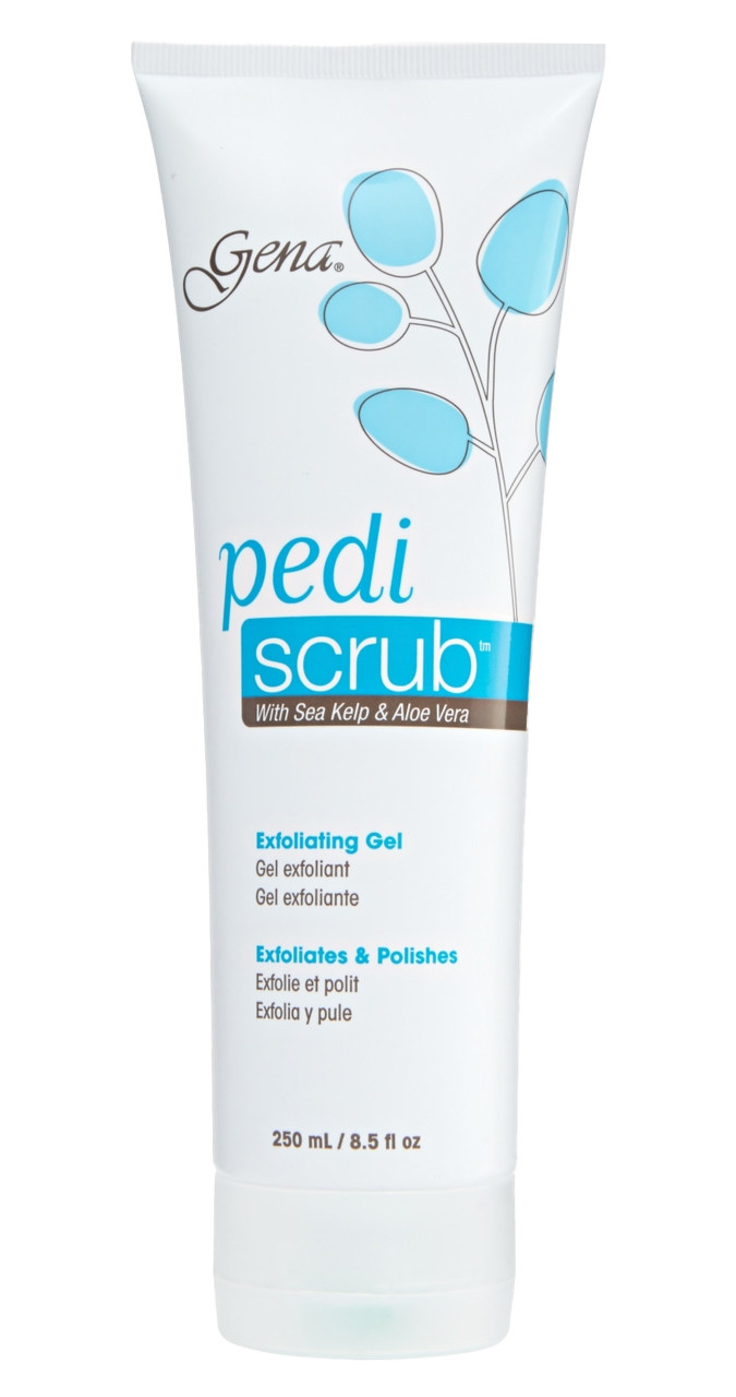 GENA PEDI SCRUB GEL 8.5OZ.