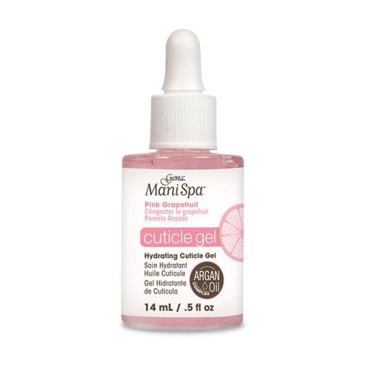 GENA MANI SPA HYDRATING CUTICLE GEL PINK GRAPEFRUIT 0.5 OZ