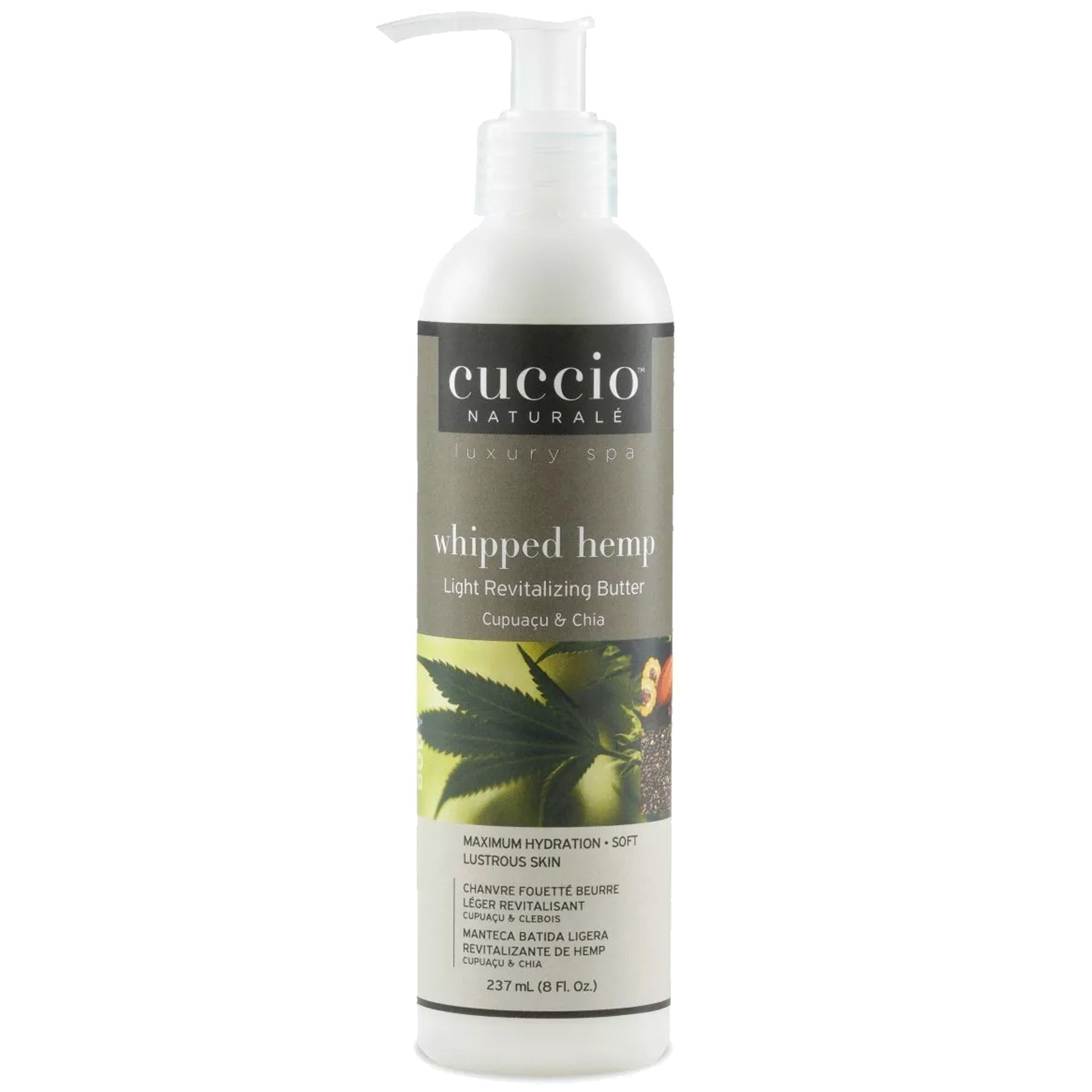 CUCCIO WHIPPED HEMP LIGHT REVITALIZING BUTTER 8OZ