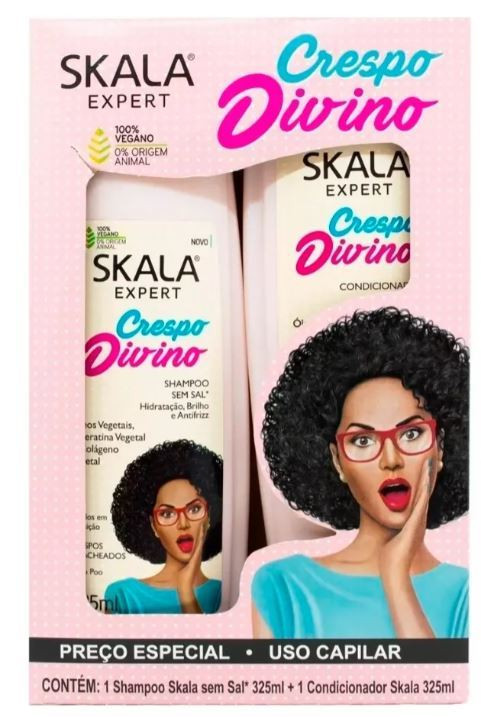 SKALA EXPERT CRESPO DIVINO CHAMPÚ 
& ACONDICIONADOR KIT 10.99 OZ