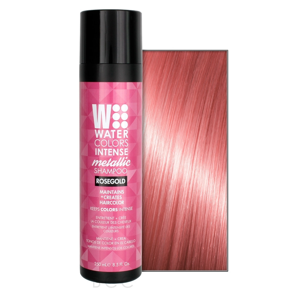 TRESSA WATER COLOR INTENSE METALLIC SHAMPOO ROSE GOLD 8.5 OZ