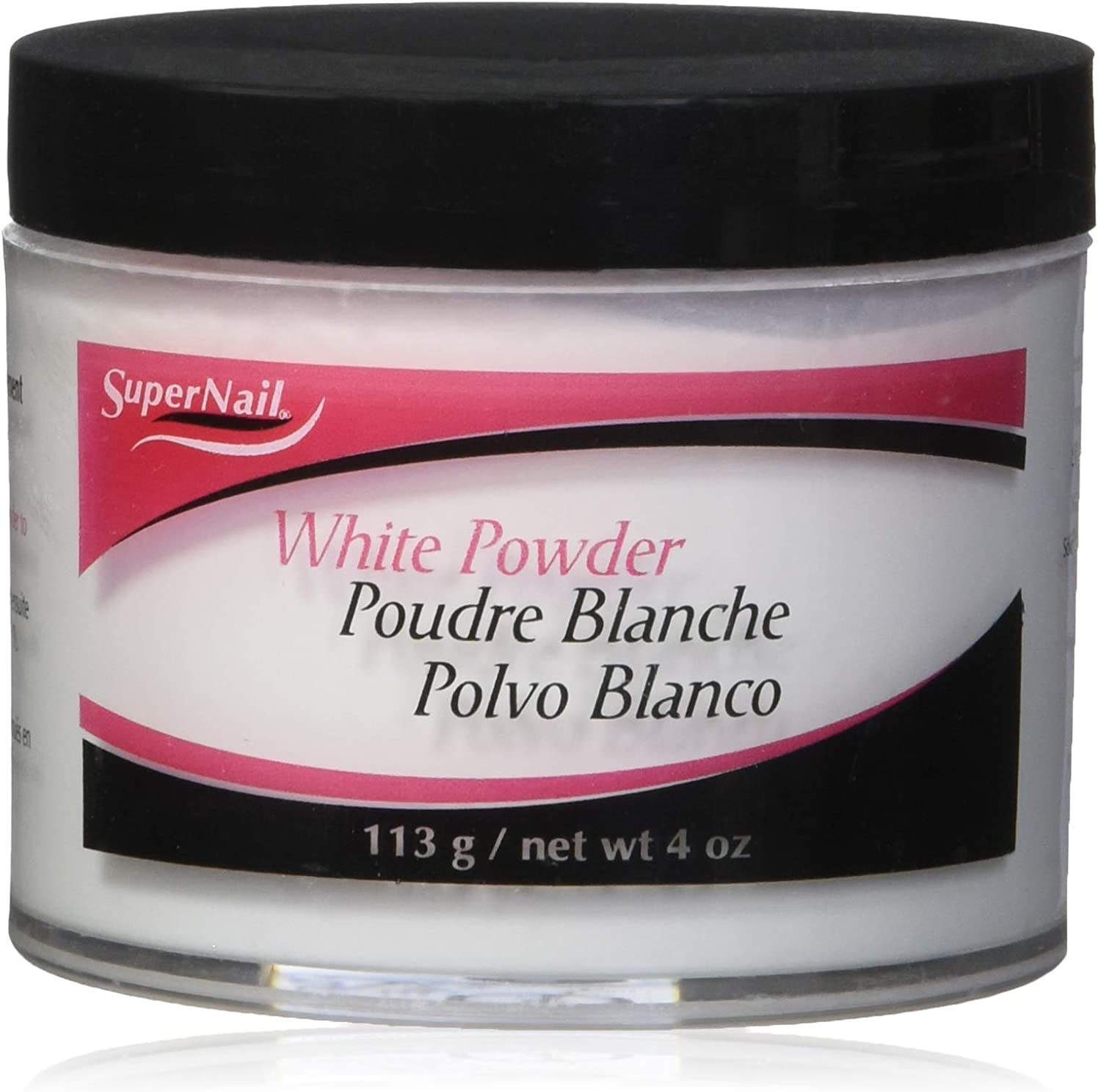 SUPER NAIL POWDER SUPER WHITE 4 OZ
