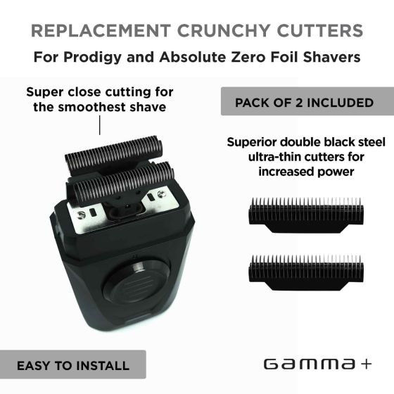 GAMMA + CRUNCHY REPLACEMENT CUTTERS - ABSOLUTE ZERO WIRELESS PRODIGY