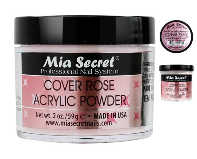 MIA SECRET COVER ROSE ACRYLIC POWDER PL430-CR 2OZ