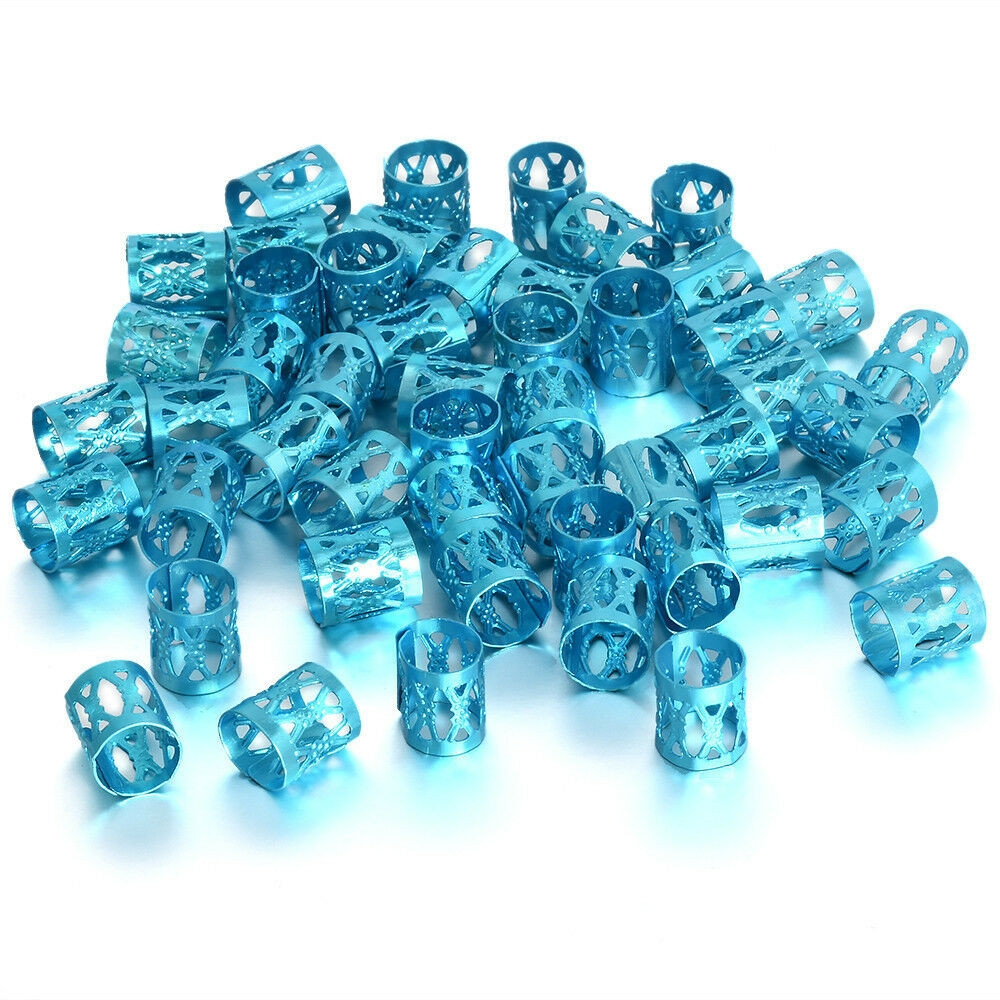 BISUTERIA TRENZA ALUMINIO BLUE