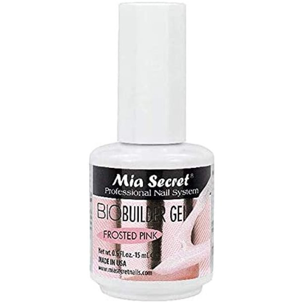 MIA BIOBUILDER GEL FROSTED PINK .5 OZ