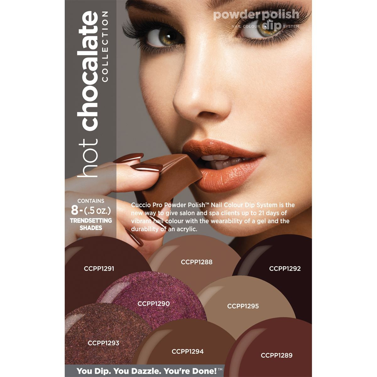 DIP POWDER COLLECTION CHOCOLATE