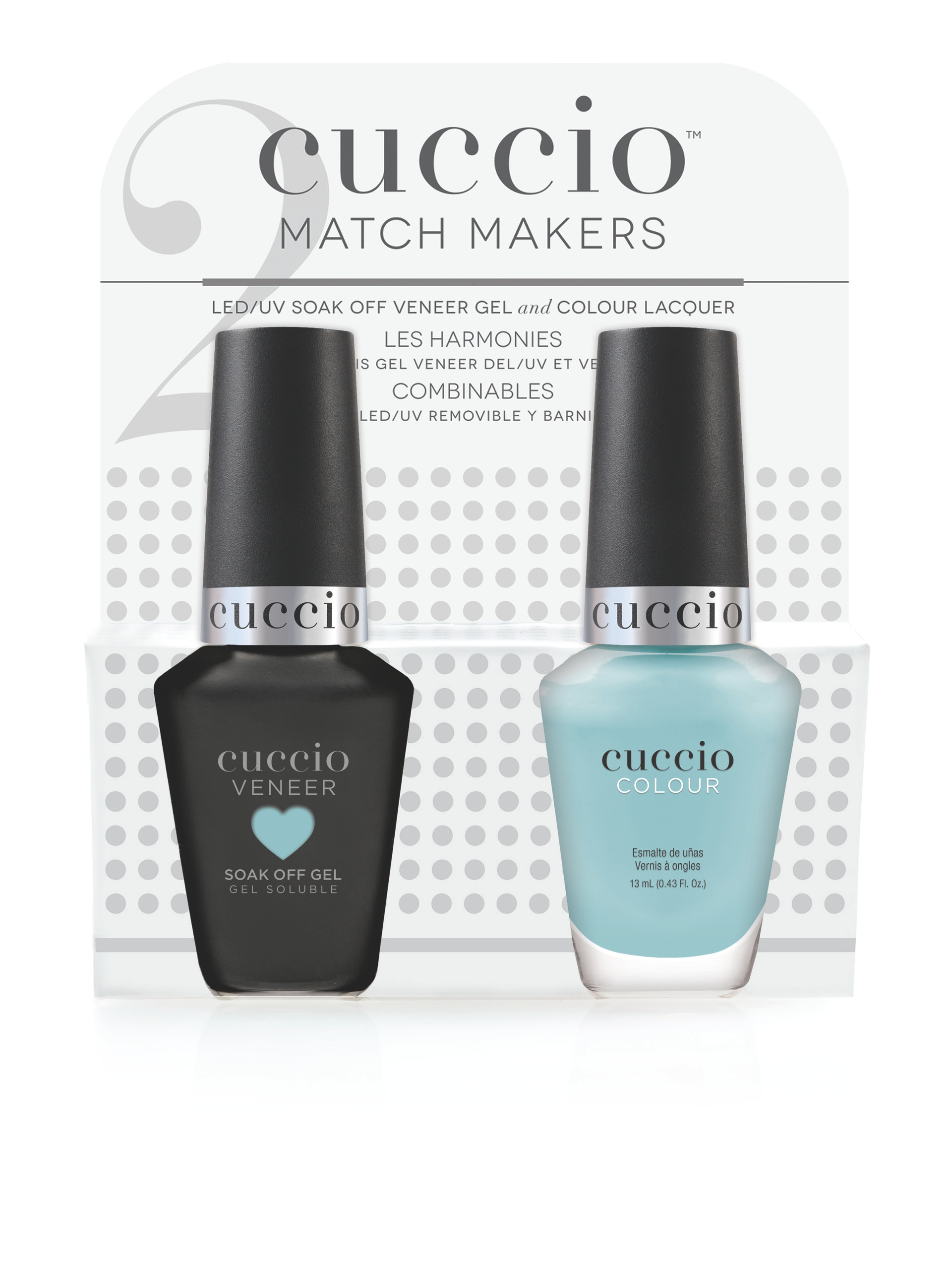 VENEER MATCH MAKER GEL  BLUEBERRY SORBET.