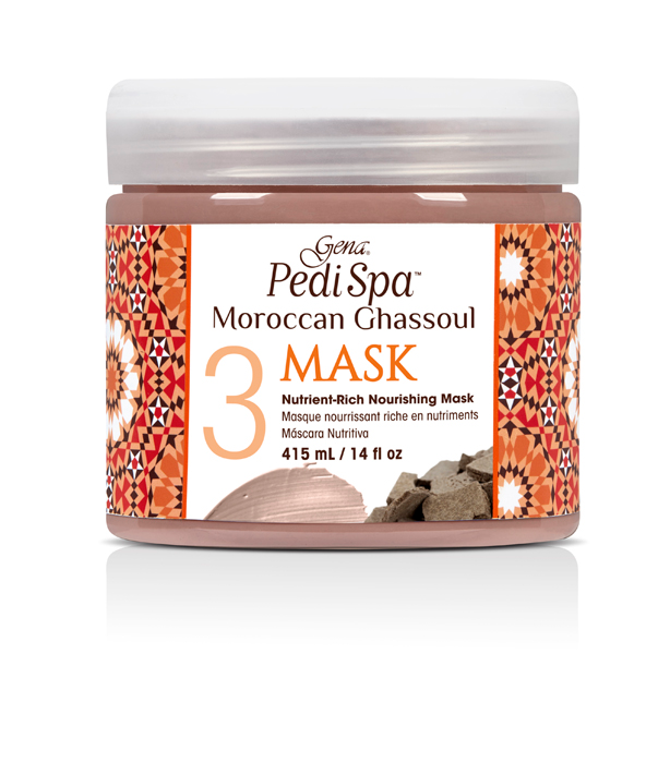 GENA PEDI SPA MOROCAN GHASSOUL MASK 14 oz