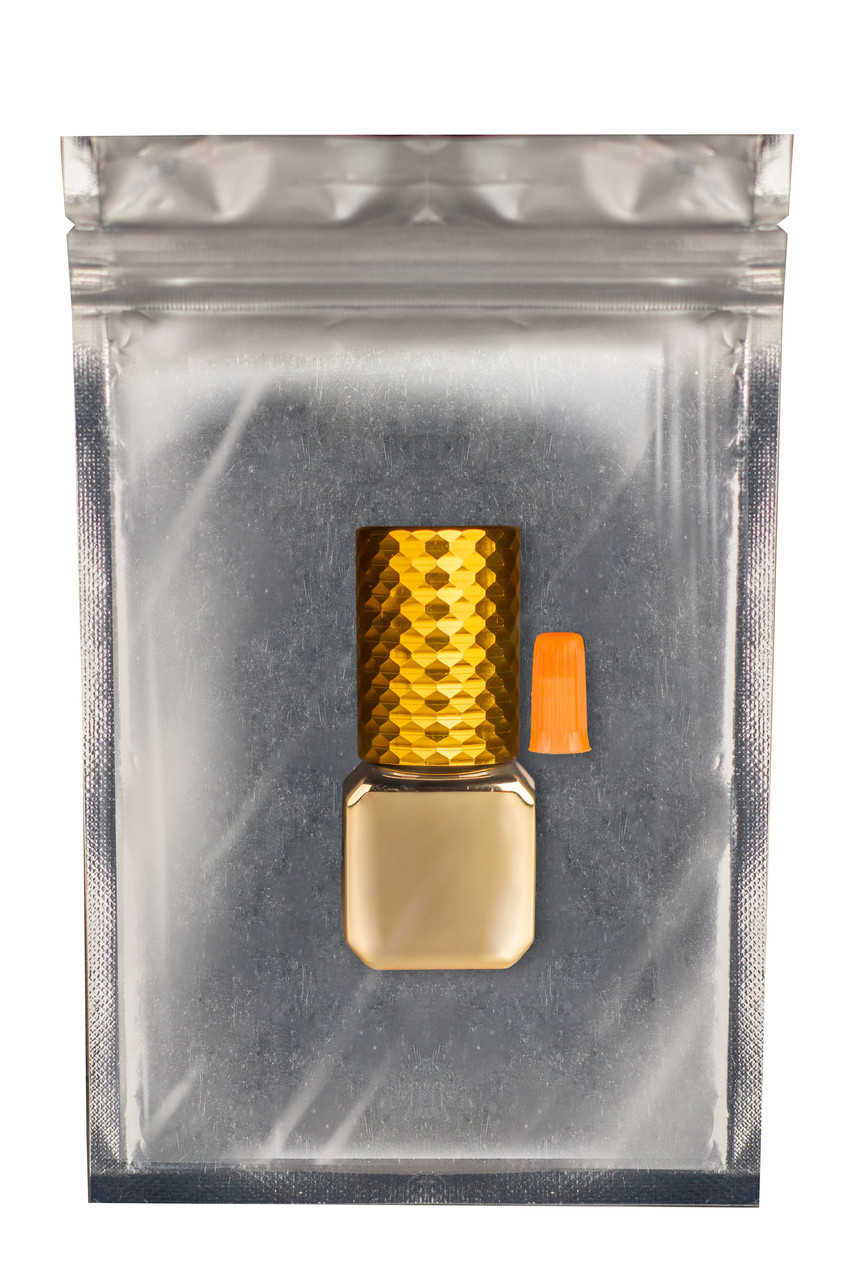 PEGA PARA EXTENCIONES DE PESTAÑAS PELO A PELO GOLD NEGRA 5ML