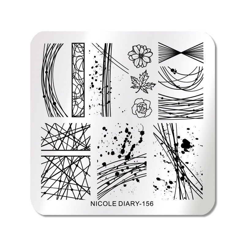 BORN PRETTY STAMP NICOLE DIARY 156