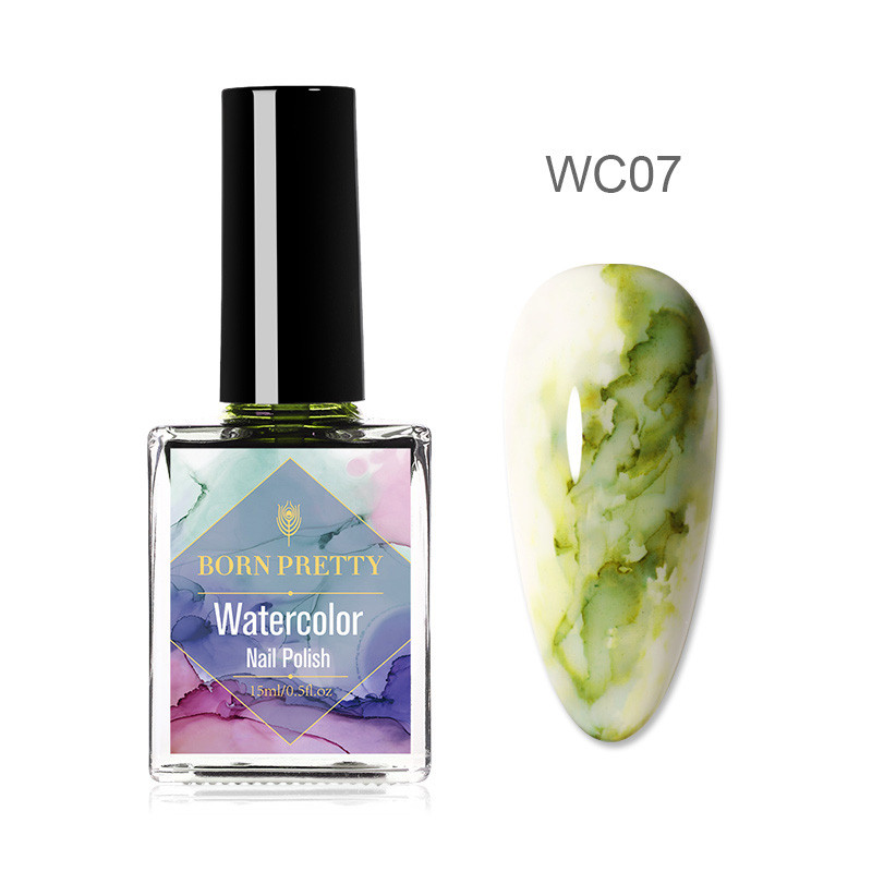 BORN PRETTY BLOOMING INK WC07