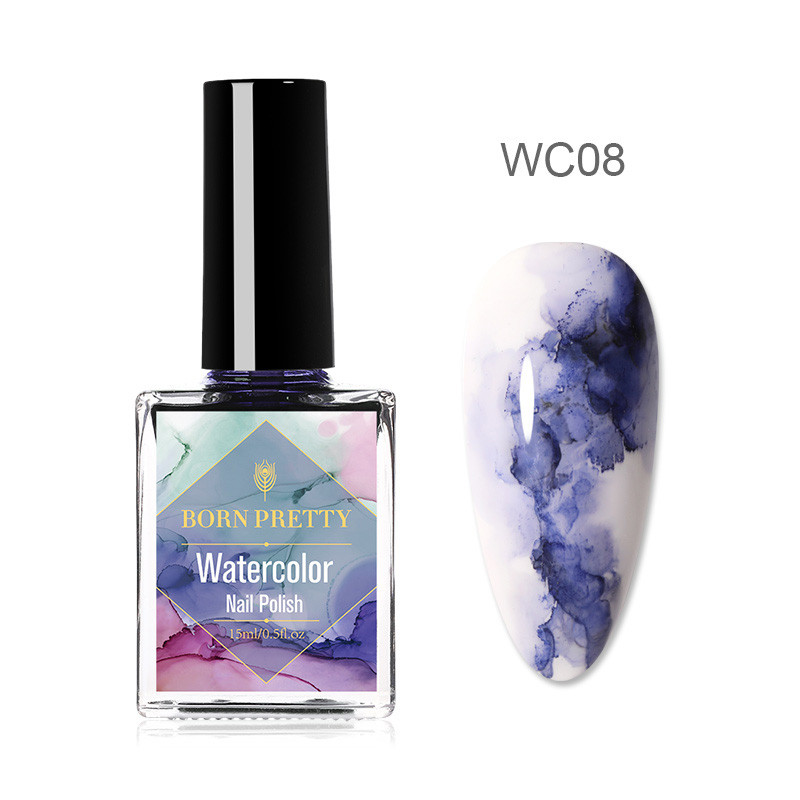 BORN PRETTY BLOOMING INK WC08