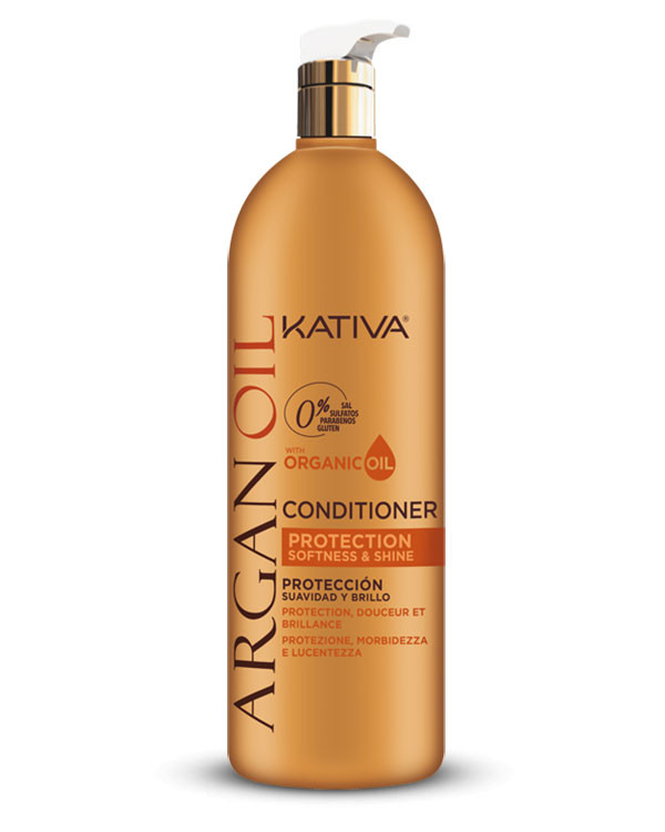 KATIVA ACEITE DE ARGÁN ACONDICIONADOR 15 OZ