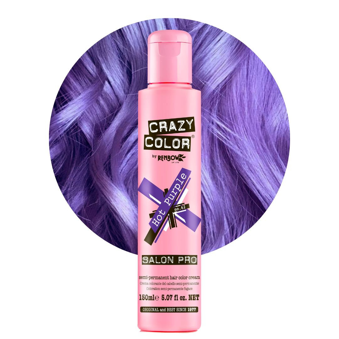 CRAZY COLOR HOT PURPLE #62