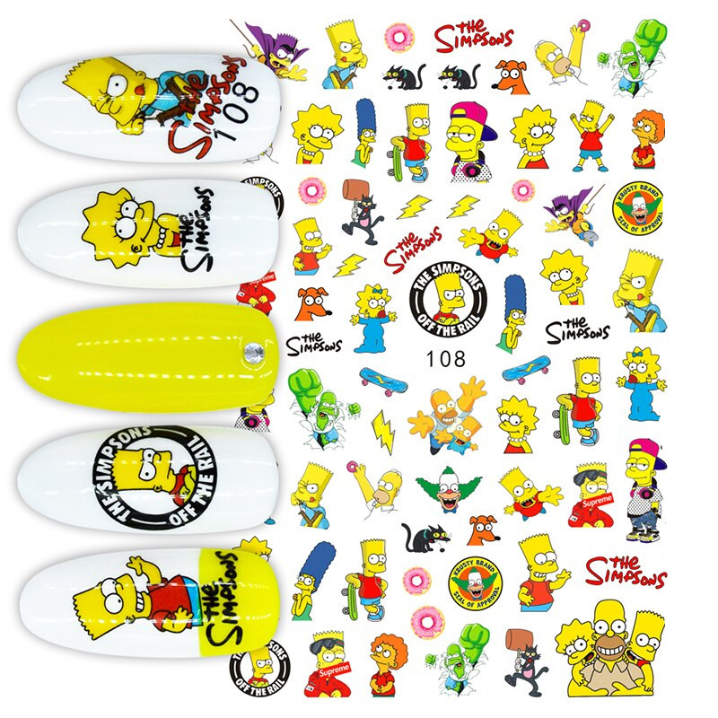 CALCOMANIA SIMPSONS #108