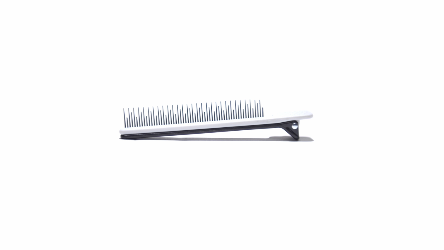 COLOR BOW PRO CLIP COMB MATTE BLACK / WHITE PK