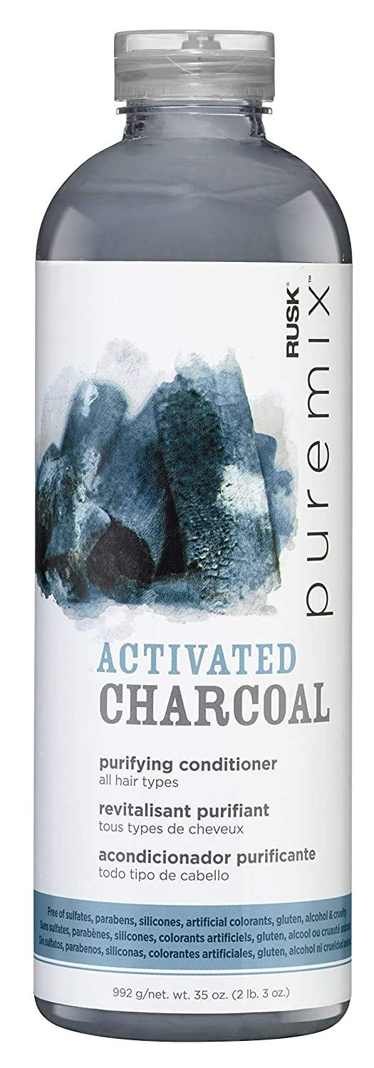 RUSK PUREMIX ACTIVATED CHARCOAL PURIFYING CONDITIONER 35 OZ