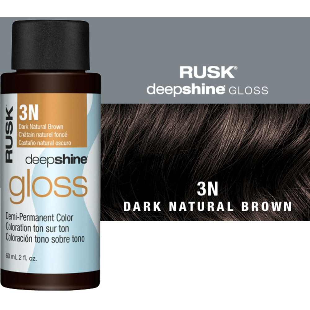 RUSK GLOSS TINTE DARK BROWN