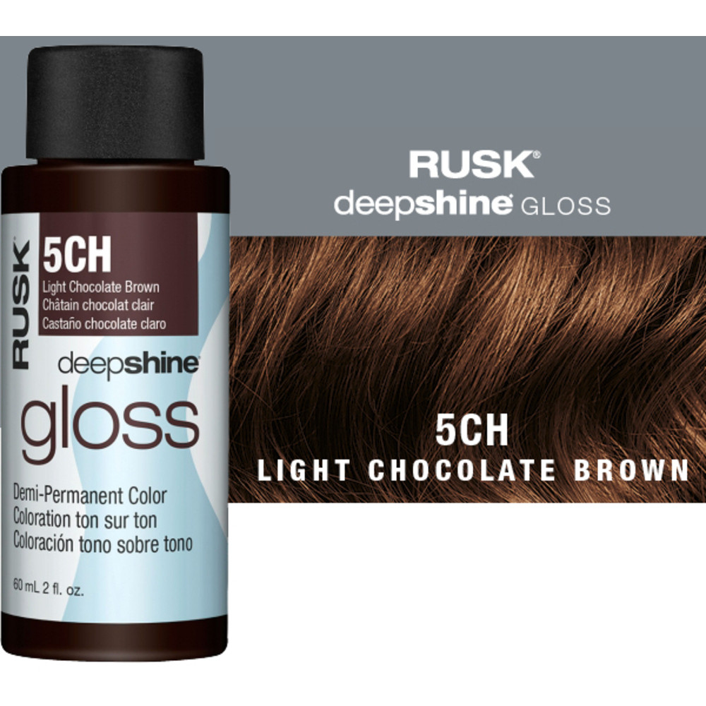 RUSK GLOSS TINTE LIGHT CHOCOLATE BROWN