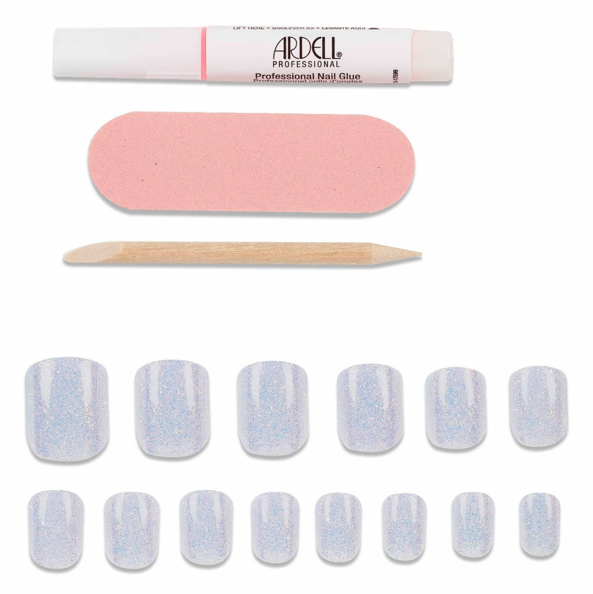 ARDELL NAIL ADDICT PREMIUM NAIL SET CRYSTAL GLITTER