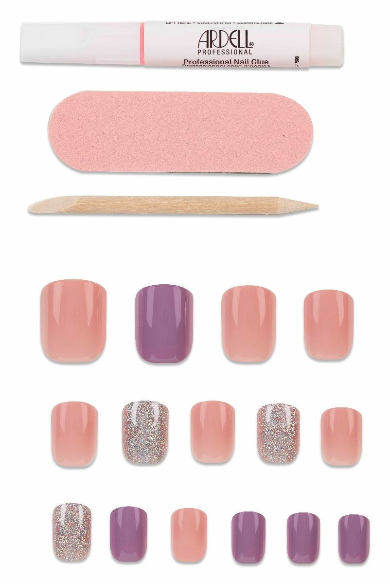 ARDELL NAIL ADDICT PREMIUM NAIL SET PINK & PURPLE
