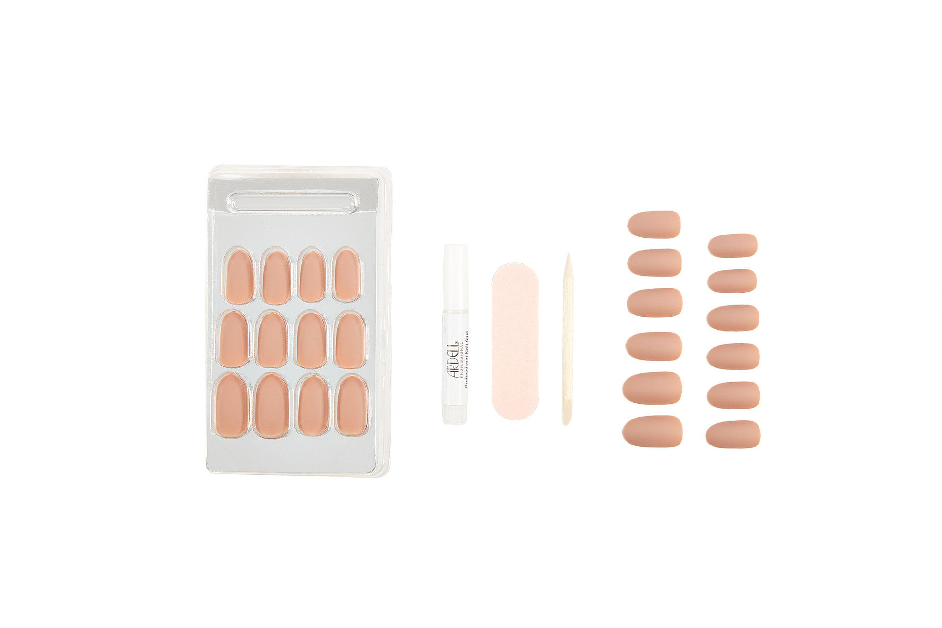 ARDELL NAIL ADDICT PREMIUM NAIL SET BARELY THERE NUDE
