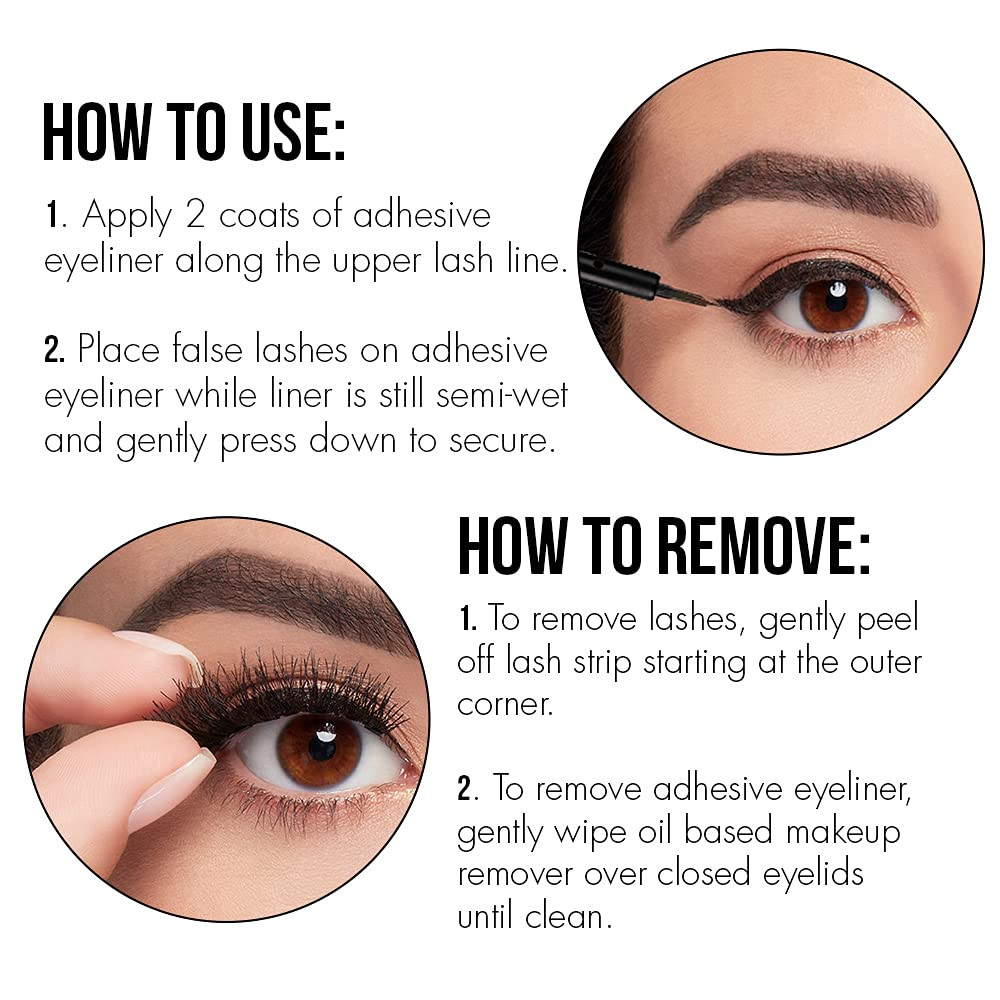 DUO LINE IT LASH IT BLACK 2 IN 1 EYELINER & LASH ADHESIVE