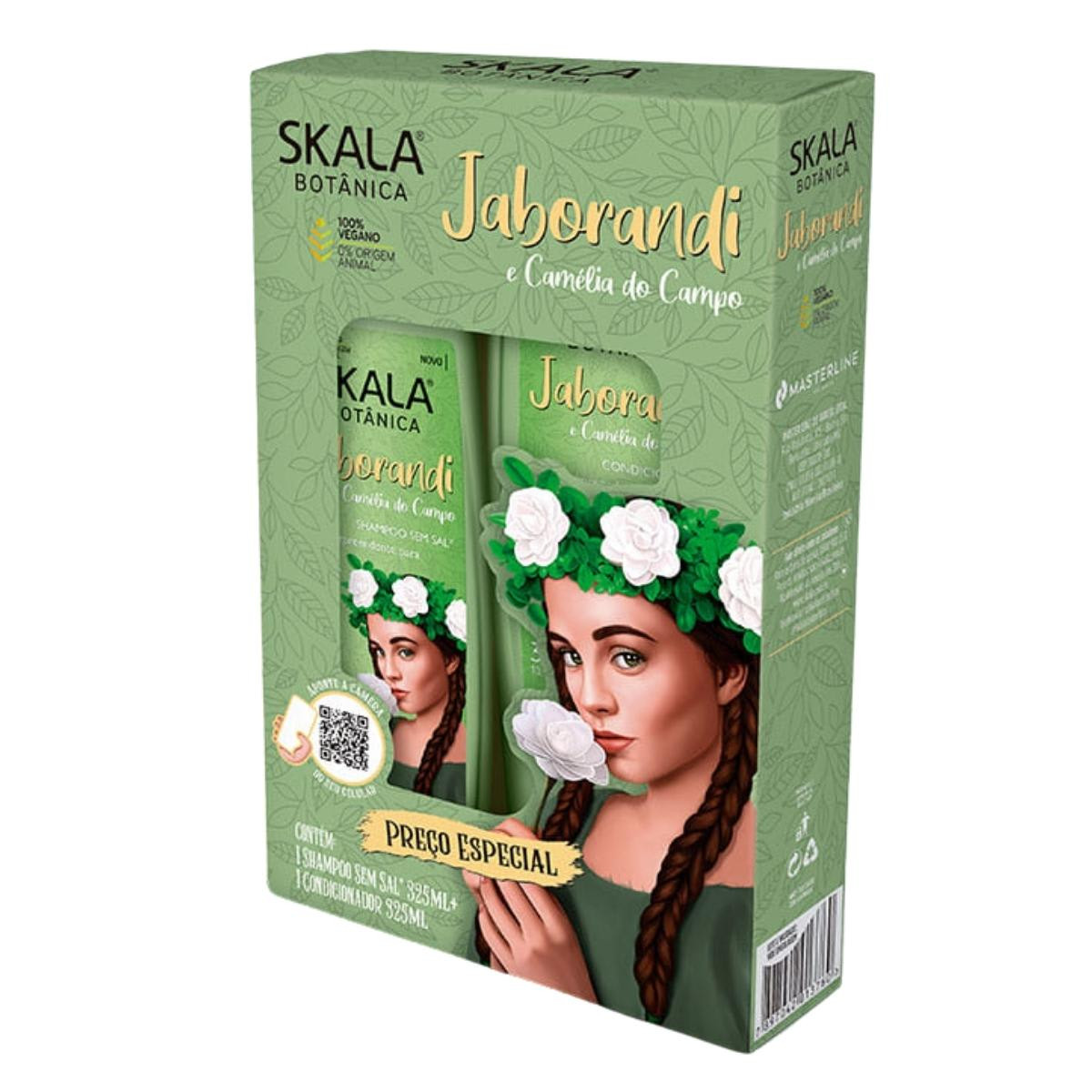 SKALA BOTÁNICA CHAMPÚ & ACONDICIONADOR JOBORANDI KIT 10.99 OZ