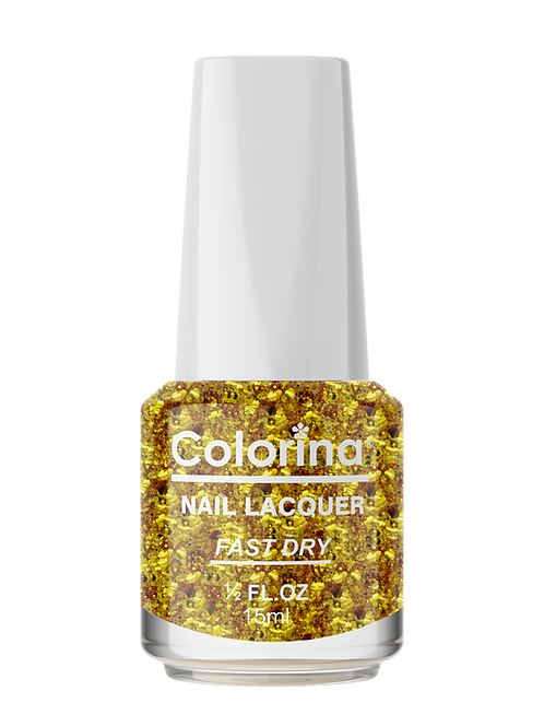COLORINA NAIL LACQUERFAST DRY #109 BIG GOLD