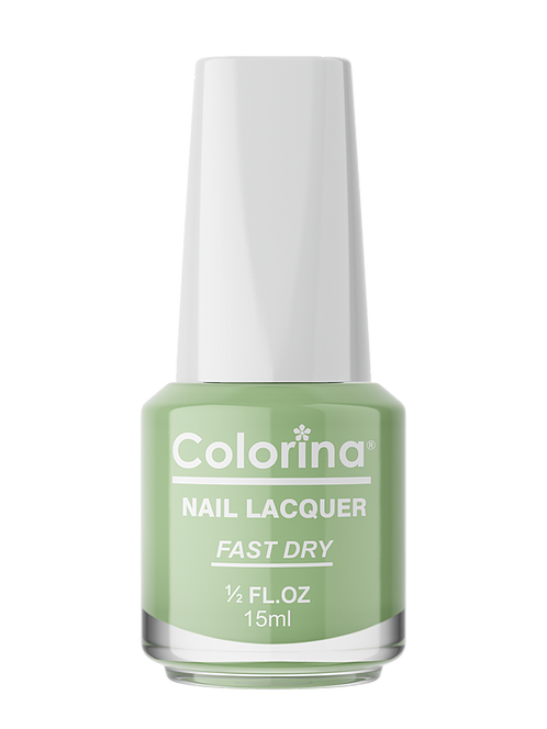 COLORINA NAIL LACQUER FAST DRY #83 PASTEL GREEN