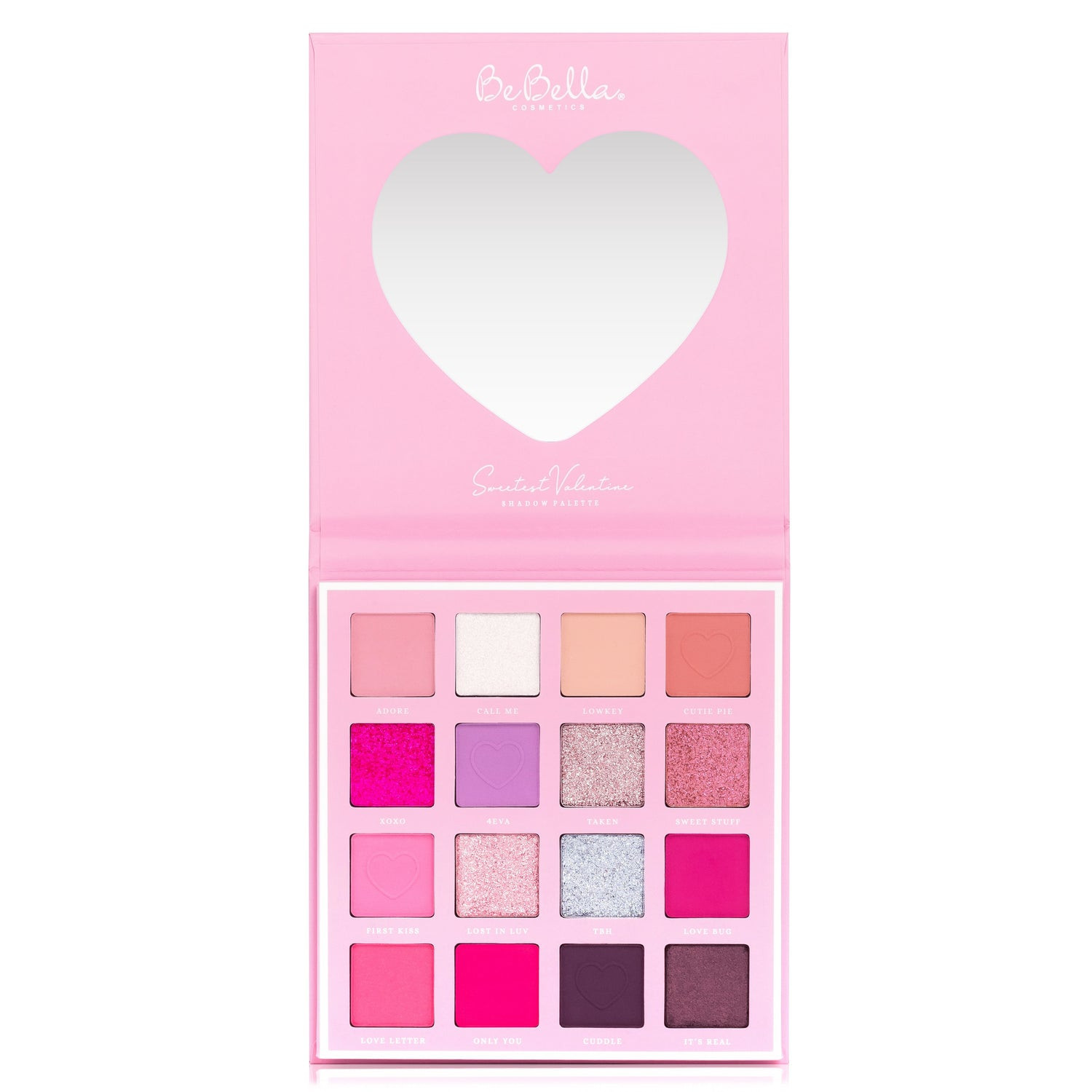 BEAUTY CREATIONS SWEETEST VALENTINE EYESHADOW PALETTE 16 COLORS