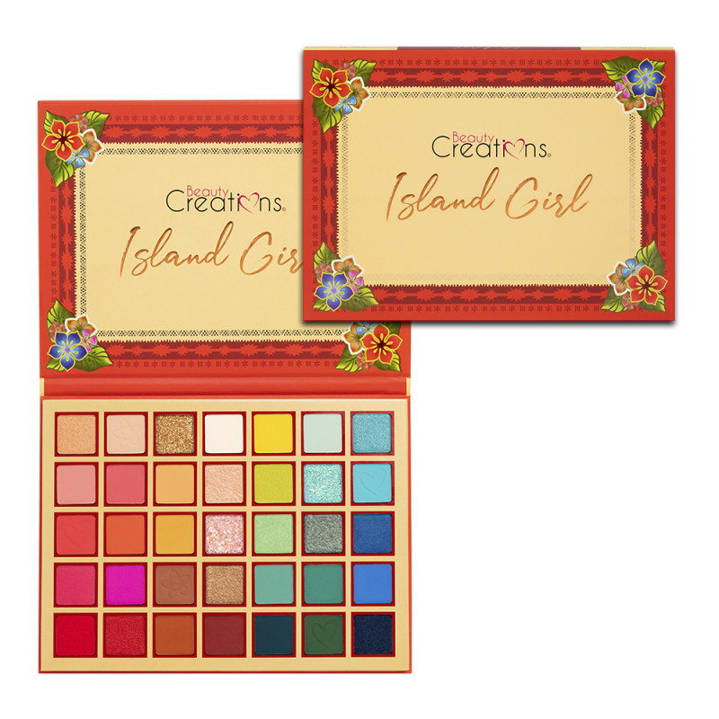 BEAUTY CREATIONS ISLAND GIRL PALETTE 35 COLORS