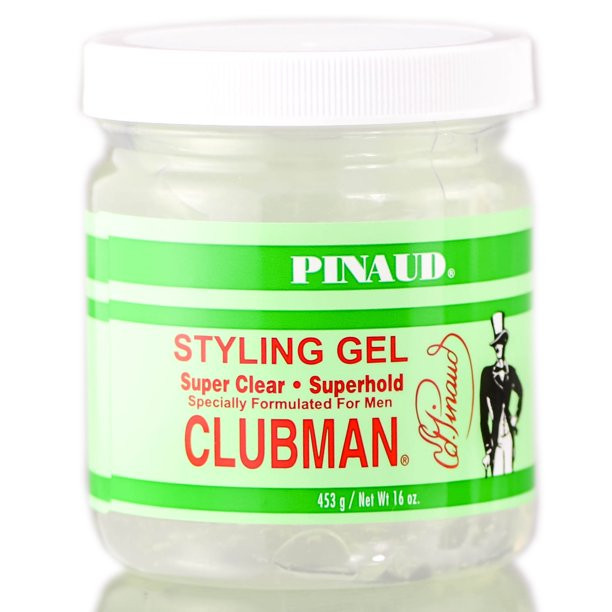 GEL CLUBMAN CLEAR 16 OZ