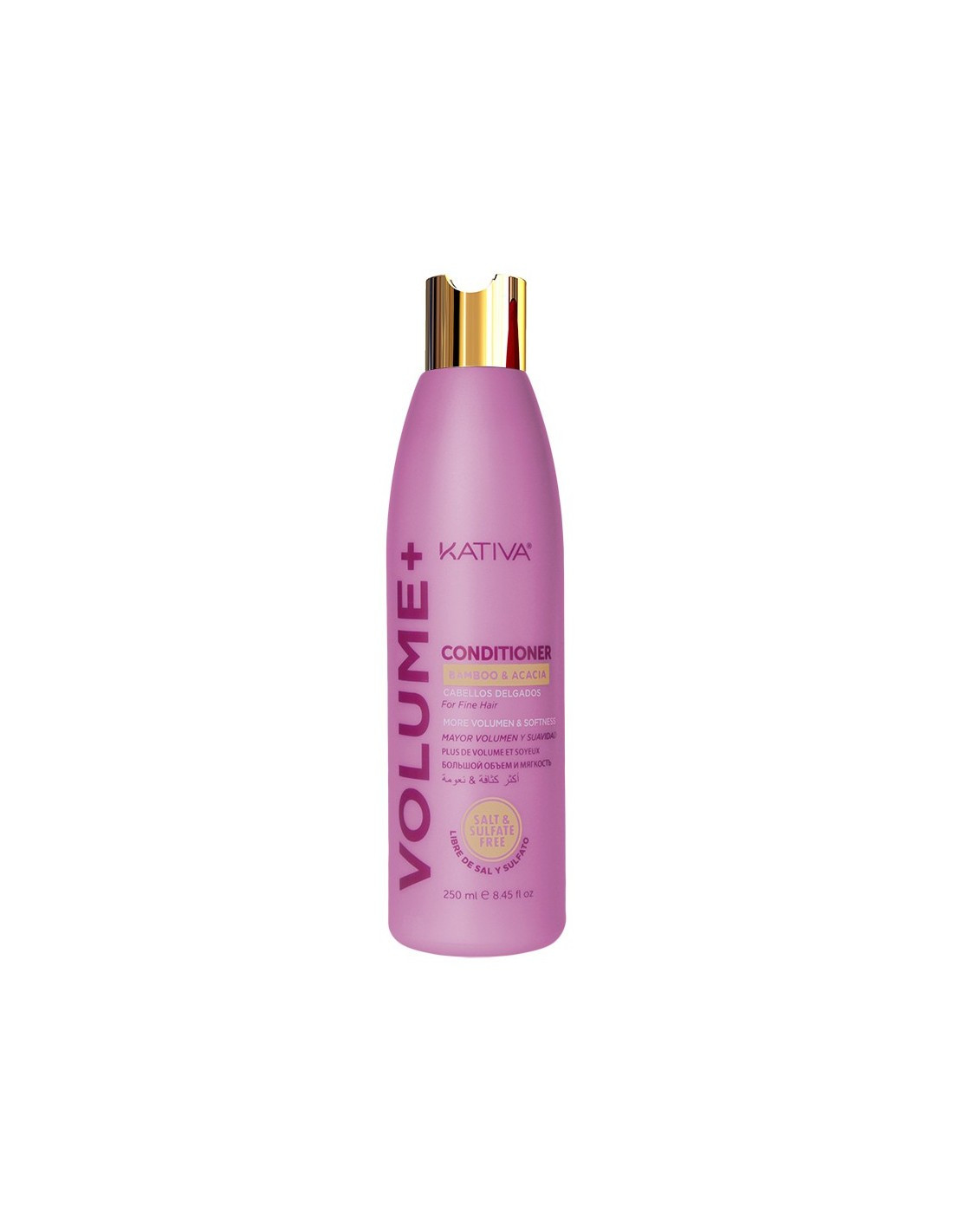KATIVA VOLUME + CONDITIONER BAMBOO & ACACIA FOR FINE HAIR 8.45 OZ