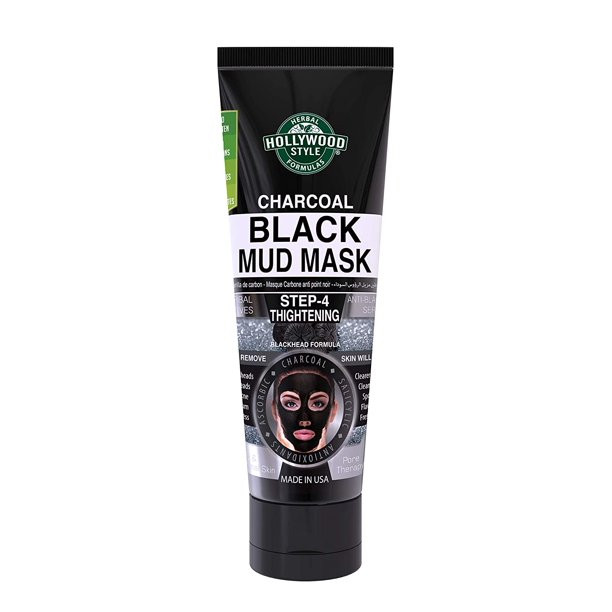 HOLLYWOOD CHARCOAL BLACK MUD MASK 100 ML