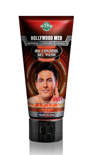 HOLLYWOOD OIL CONTROL GEL WASH MEN 150 ML