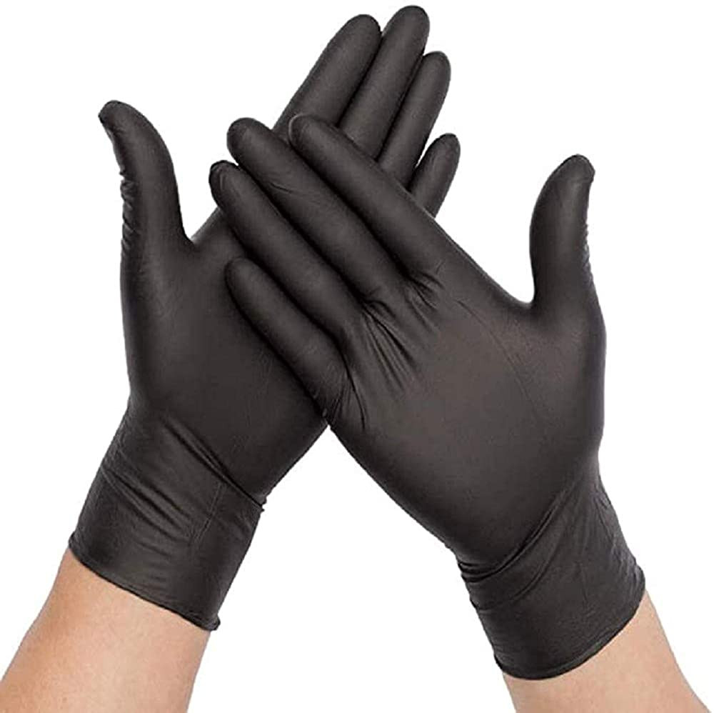 PADIMONT NITRILE BLACK GLOVE SMALL BOX 100