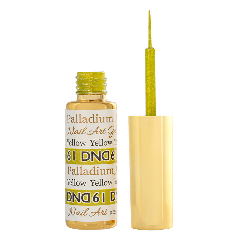 DND NAIL ART DARK YELLOW PALLADIUM 61