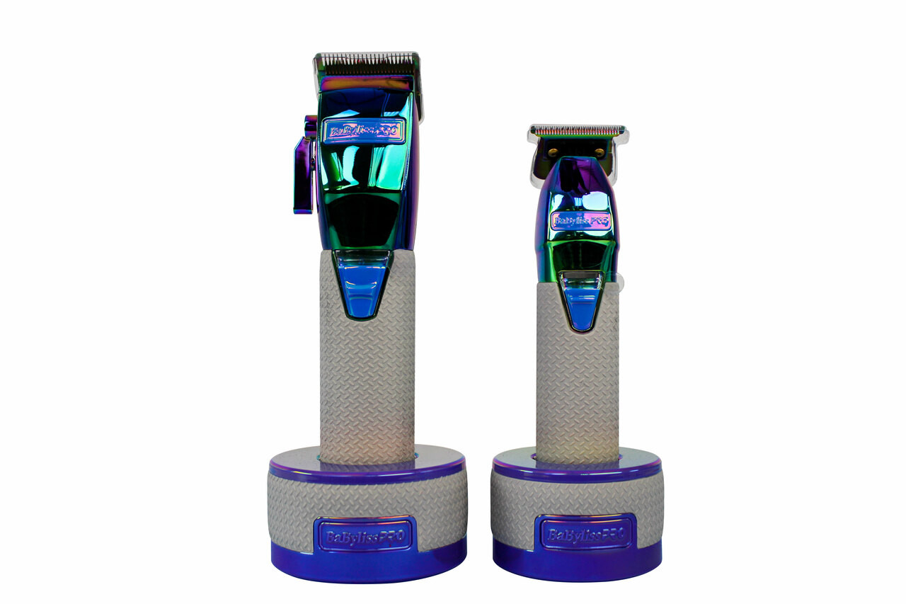 BABYLISS FX BOOST CLIPPER TRIMMER AND BASE BLUE FXHOLPKCTB-I