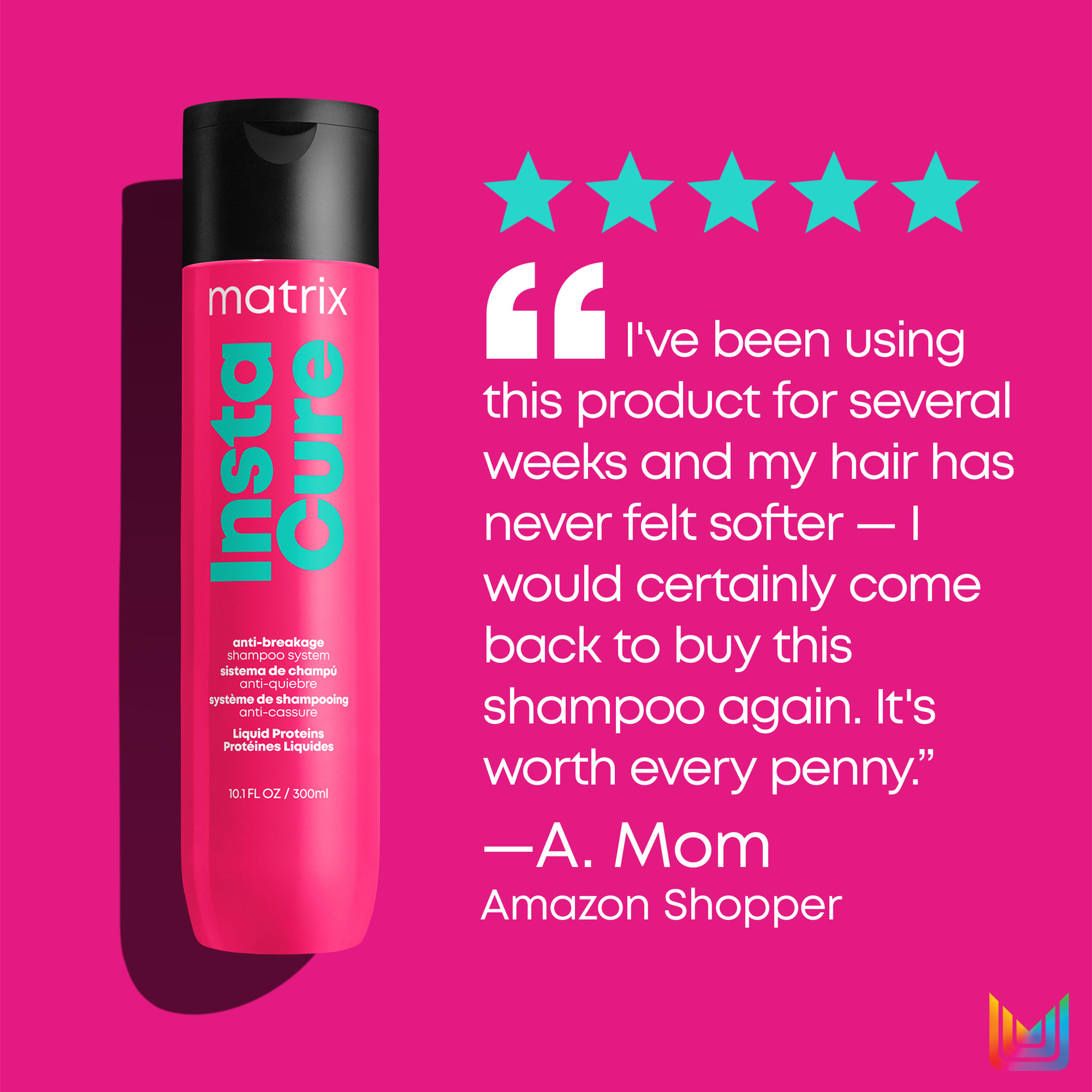 MATRIX INSTACURE ANTI-BREAKAGE SHAMPOO LITER