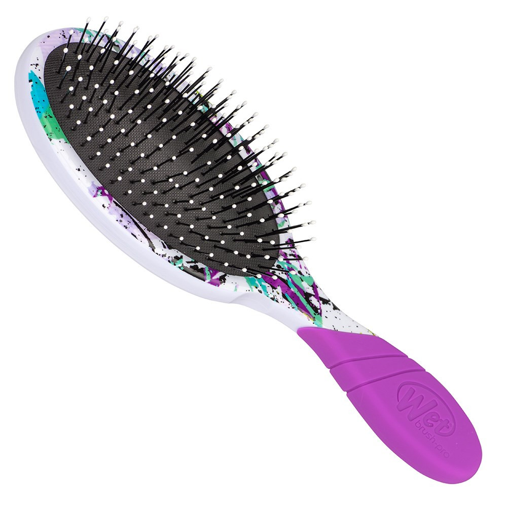 WET BRUSH PRO DETANGLER-STREET ART PURPLE