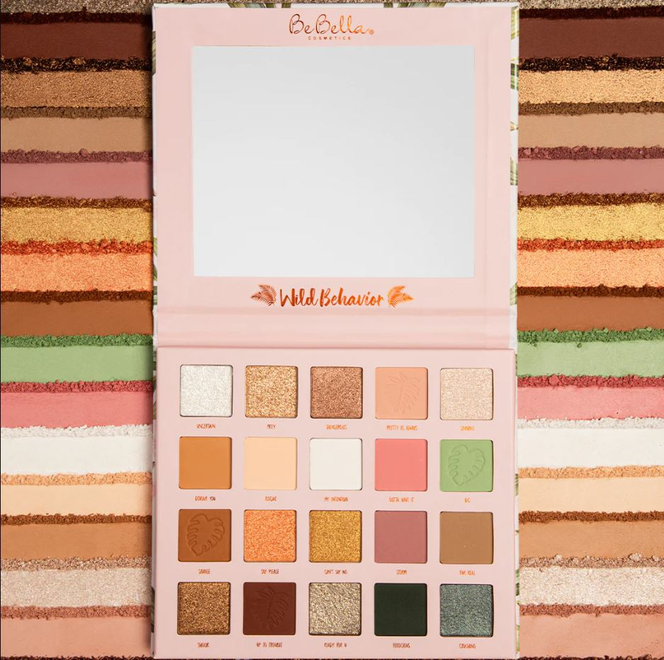 BEAUTY CREATIONS WILD BEHAVIOR EYESHADOW PALETTE 20 COLORS