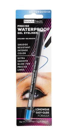 BEAUTY TREATS PRECISE WATERPROOF GEL EYELINER TURQUOISE