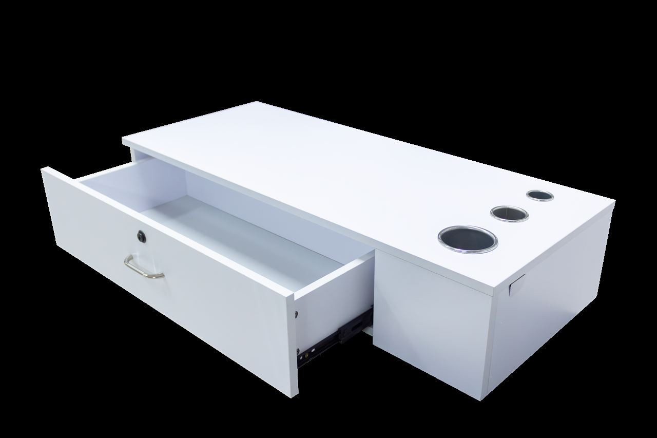 ESTACION #6013 GABINETE WHITE